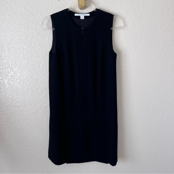 Diane Von Furstenberg Dvf Aimee black dress size 4 - Picture 7 of 11